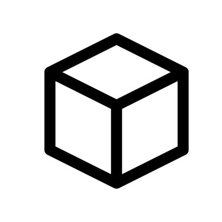cuboidのイラスト素材
