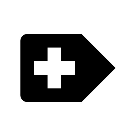 label plusのイラスト素材