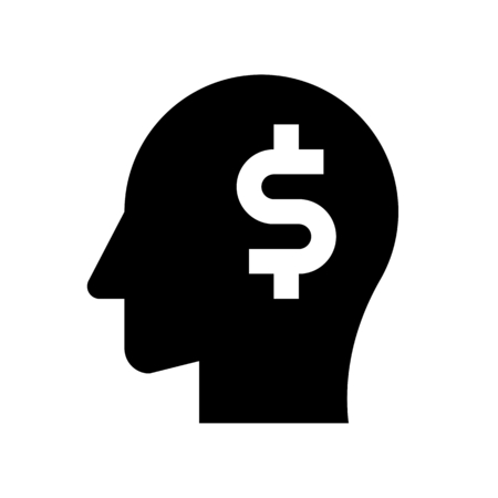 head dollarのイラスト素材