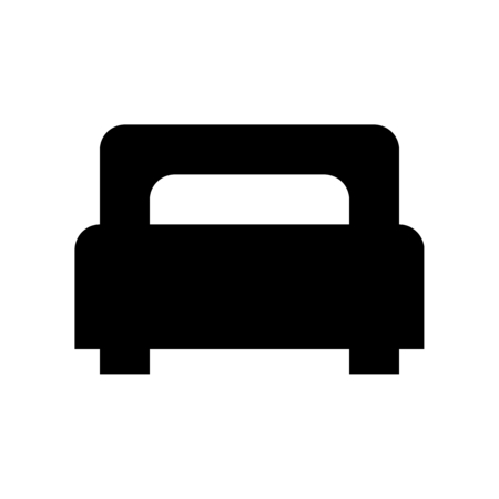 single bedのイラスト素材