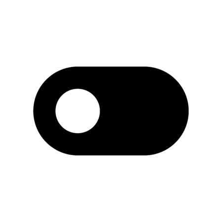 toggle offのイラスト素材