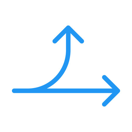 Diverge Curve Arrow