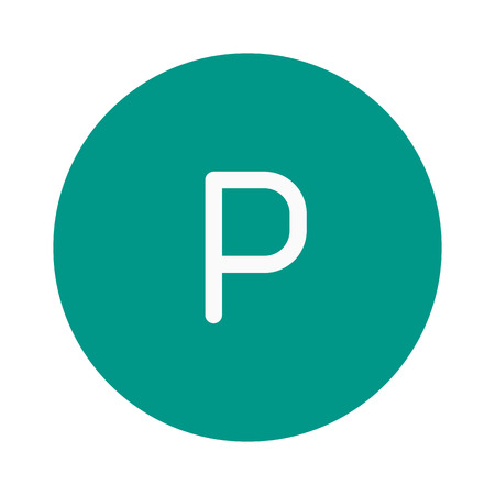 Property Rights or Parking Signのイラスト素材