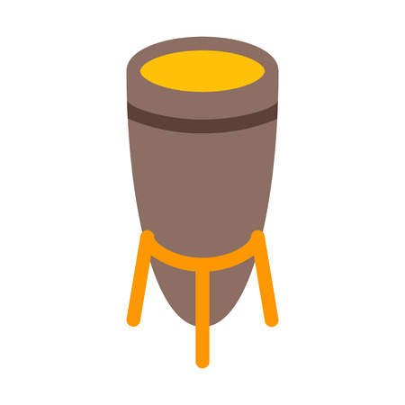 Djembe Goblet Drumのイラスト素材