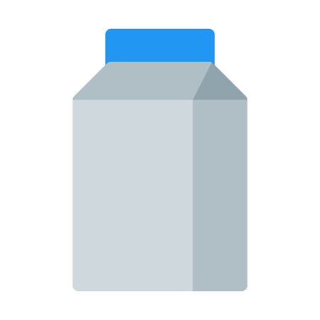 Milk carton packのイラスト素材