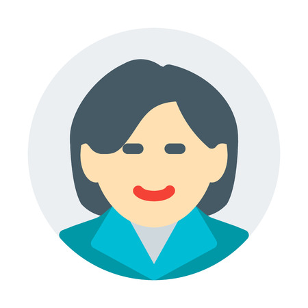 corporate woman employeeのイラスト素材