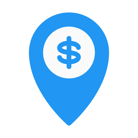 Local Bank Locationのイラスト素材