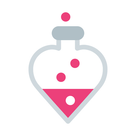 Heart Shape Bottleのイラスト素材