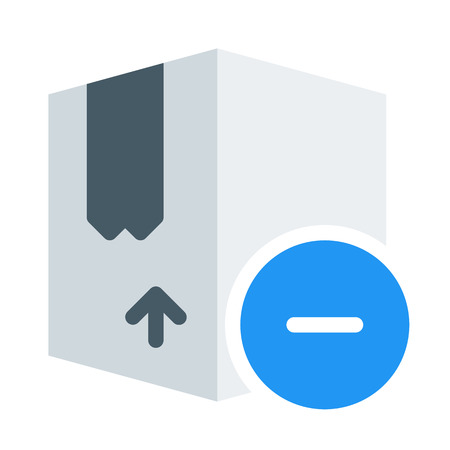 Remove Shipment Boxのイラスト素材