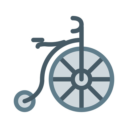 Early Vintage Bicycleのイラスト素材