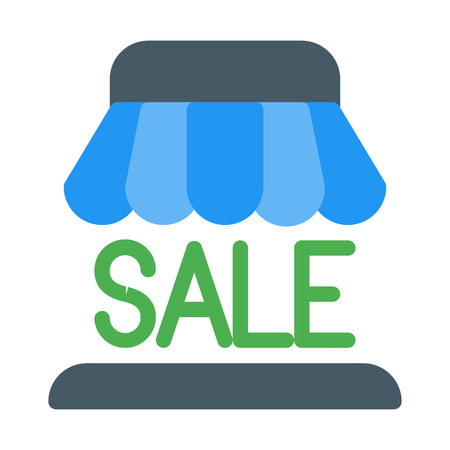 Marketplace - retail shopのイラスト素材