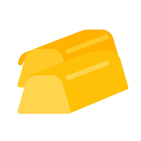 Gold Bars Stackのイラスト素材