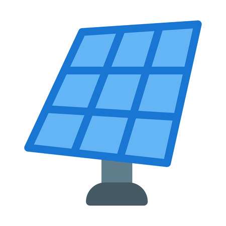 Photovoltaic Solar Panelのイラスト素材