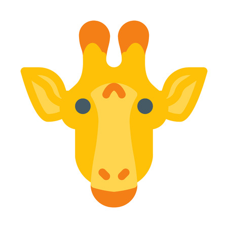 Wildlife Giraffe Animalのイラスト素材