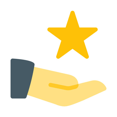 Star Rating Feed Backのイラスト素材