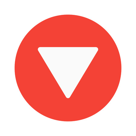 Location Arrow Downwardsのイラスト素材