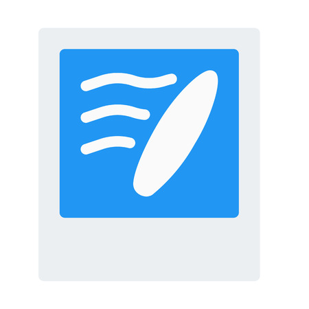 Vacation Photoのイラスト素材