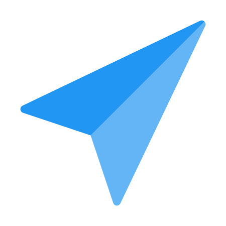 Paper Planeのイラスト素材