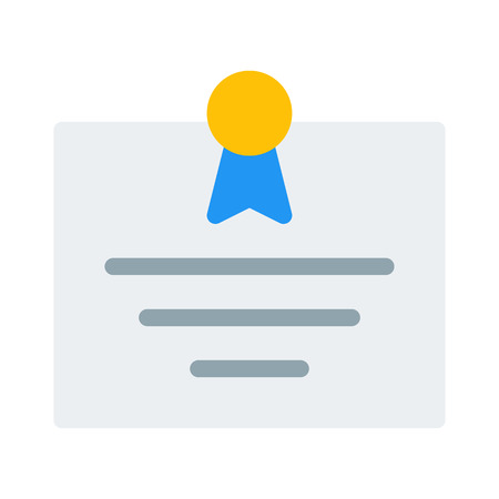 Diploma Course Completionのイラスト素材