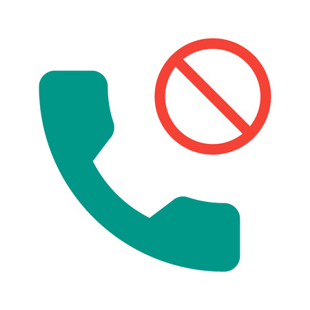 Block or Reject Callのイラスト素材