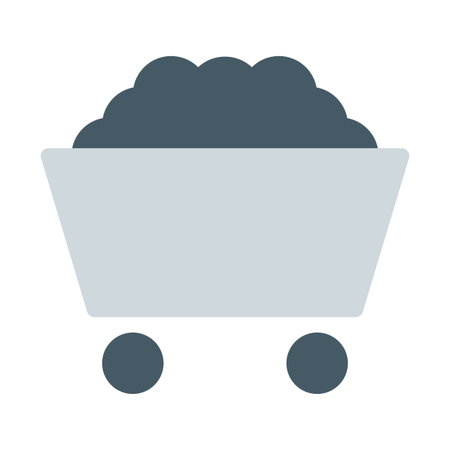 Coal Mining Railcarのイラスト素材