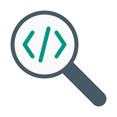 Find or Search Codeのイラスト素材