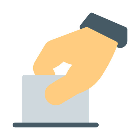 Voting Ballot Paperのイラスト素材
