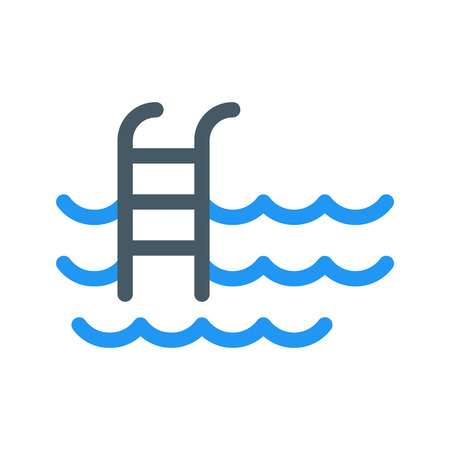 Pool With Stairsのイラスト素材