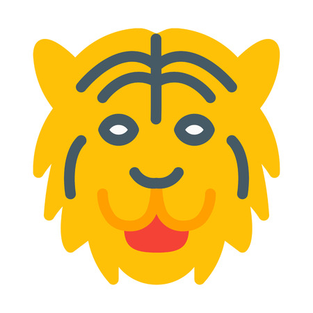 Wild Animal Tigerのイラスト素材