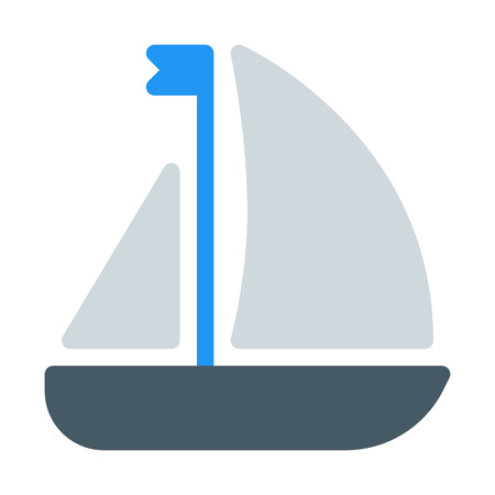 Sailboat oy Yatchのイラスト素材