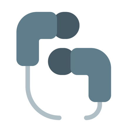 Comfortable Earphone Deviceのイラスト素材