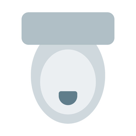 Western toilet seatのイラスト素材