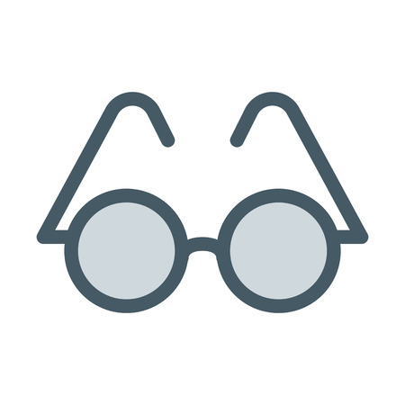 Retro Style Glassesのイラスト素材