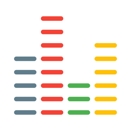 Sound Wave Equalizerのイラスト素材