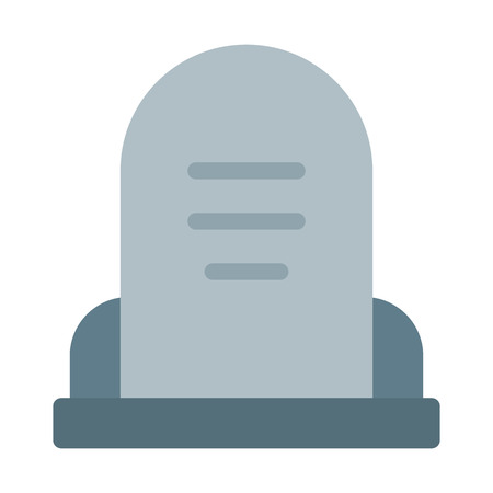 Local Cemetery Gravestoneのイラスト素材