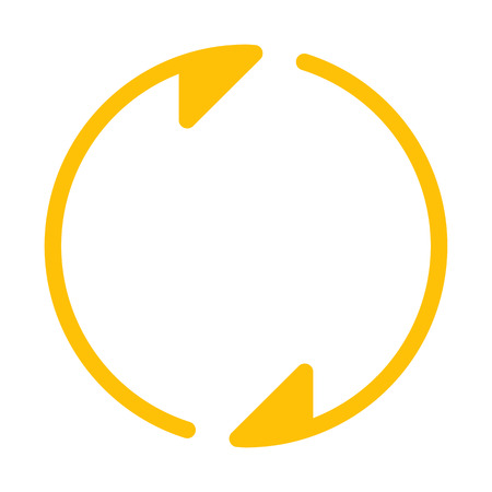 Clockwise loop Arrowsのイラスト素材