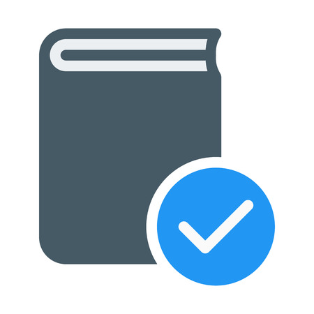Verified Book Publisherのイラスト素材