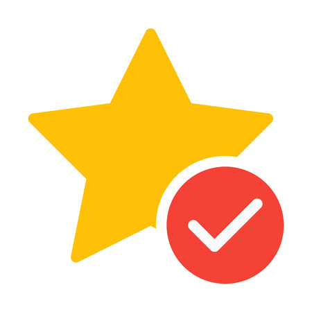 Star Rating Markのイラスト素材