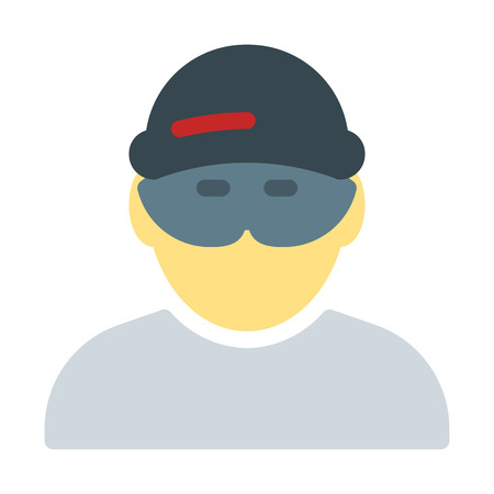 Criminal or Thiefのイラスト素材