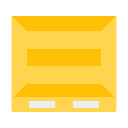 Pallet Box Containerのイラスト素材