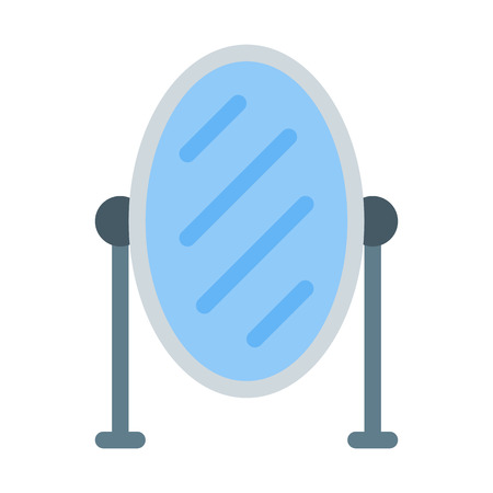 Makeup Portable Mirrorのイラスト素材