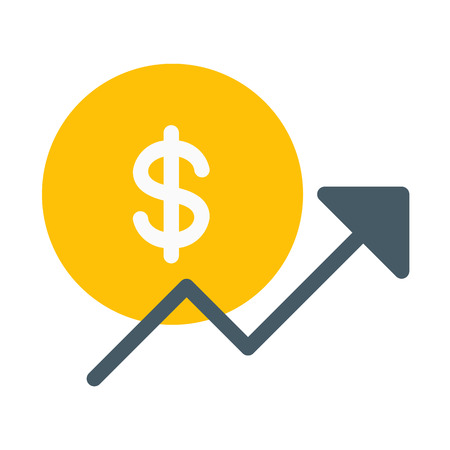 Dollar Up Trendのイラスト素材