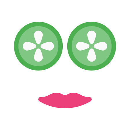 Skin Care Treatmentのイラスト素材