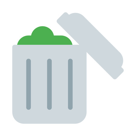 Trash Fullのイラスト素材