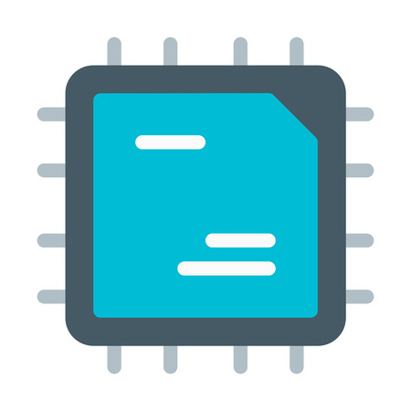 Computer Hardware Informationのイラスト素材