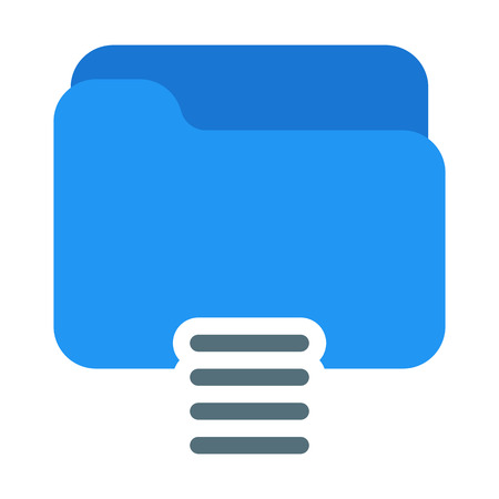 Selected Multiple Folderのイラスト素材