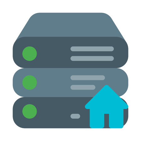 Server Home Sharingのイラスト素材