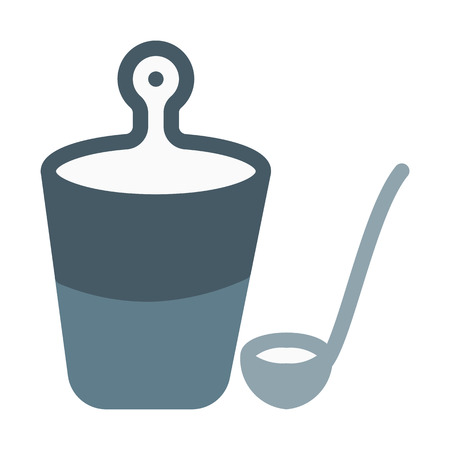 Foot Spa Bucketのイラスト素材