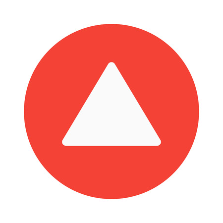 Up Arrow Buttonのイラスト素材