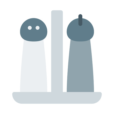 Salt and Pepper Shakersのイラスト素材